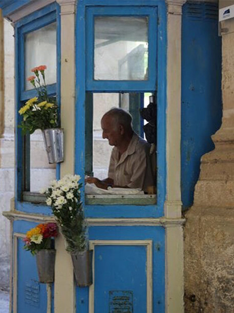 Flower shop in Valletta