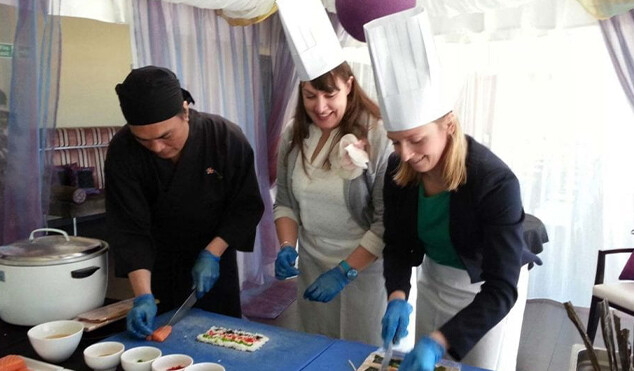 Sushi Making at TemptAsian Rooftop Restaurant in Sliema