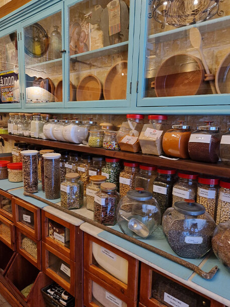 Tal Hwawar Spice Shop Interior