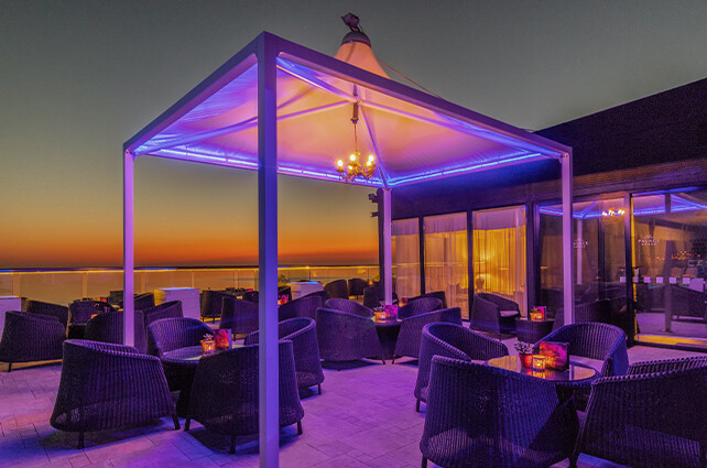 5-star AX The Palace Hotel in Sliema - Rooftop wedding venue in Malta - Lounge 360 & Pool Deck