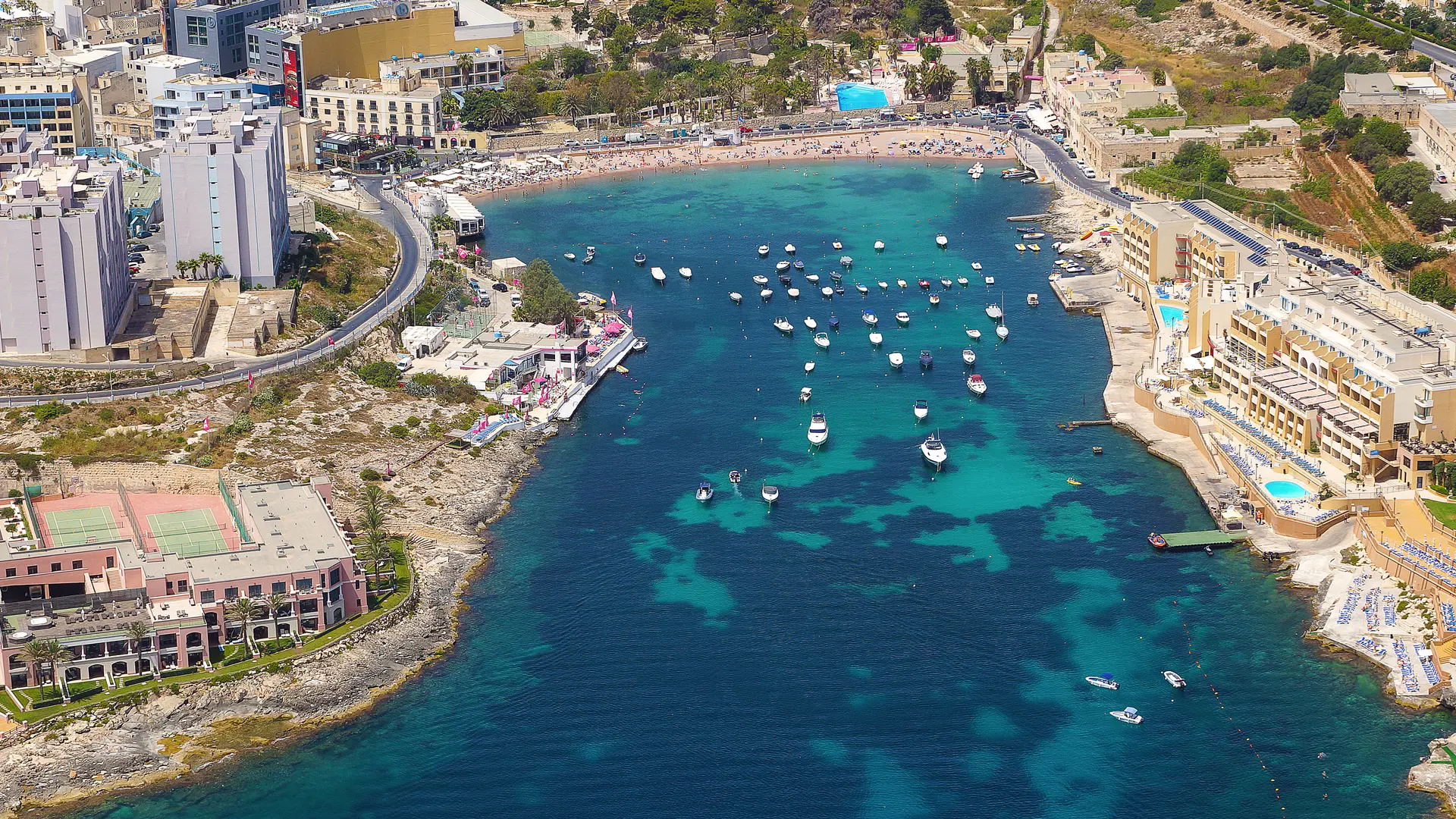 Aerial View of St George