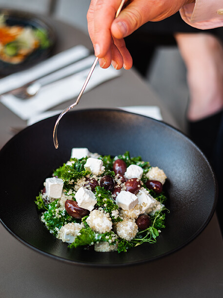 Salads at Talk of Town Cafe