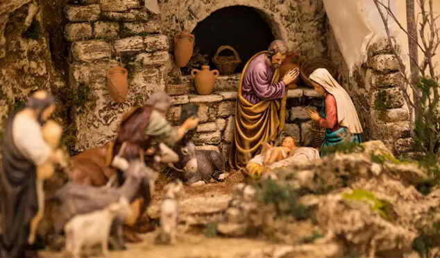 Christmas Nativity Crib