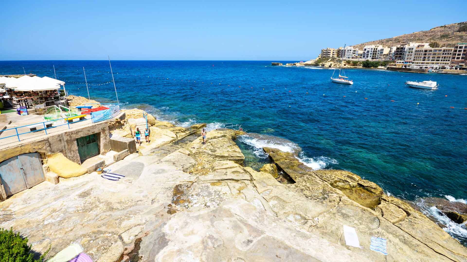 Dive in at Marsalforn Bay in Gozo | AX Hotels Malta