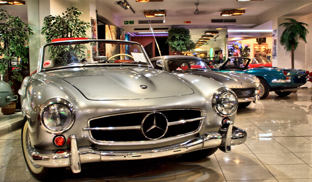 Car Collection at the Malta Classic Car Museum