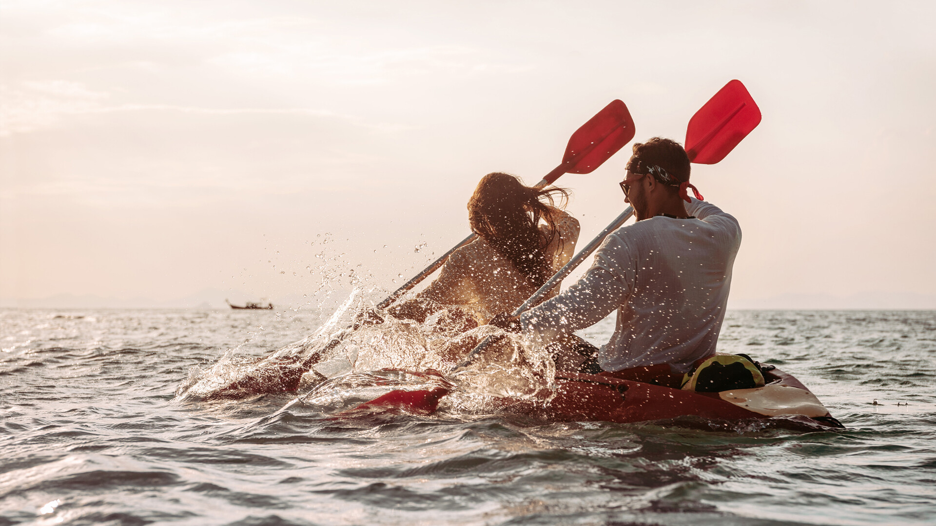 Kayaking in Qawra