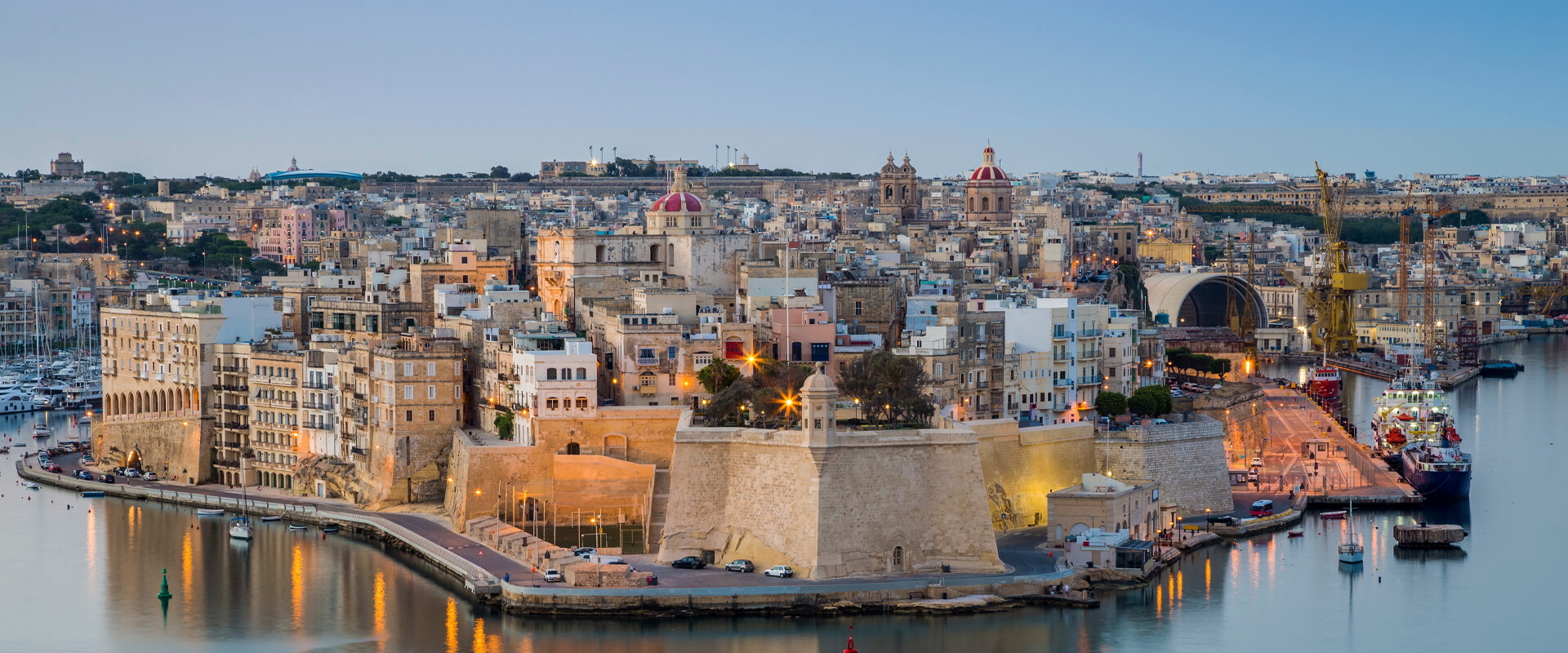 View from Valletta