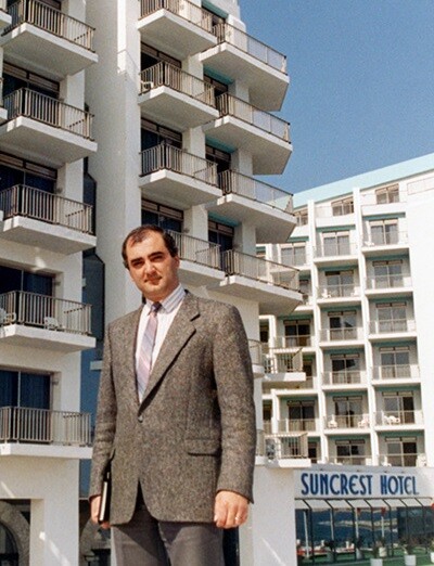 Mr Angelo Xuereb, 1987, at the site of the former Seashells Resort at Suncrest.