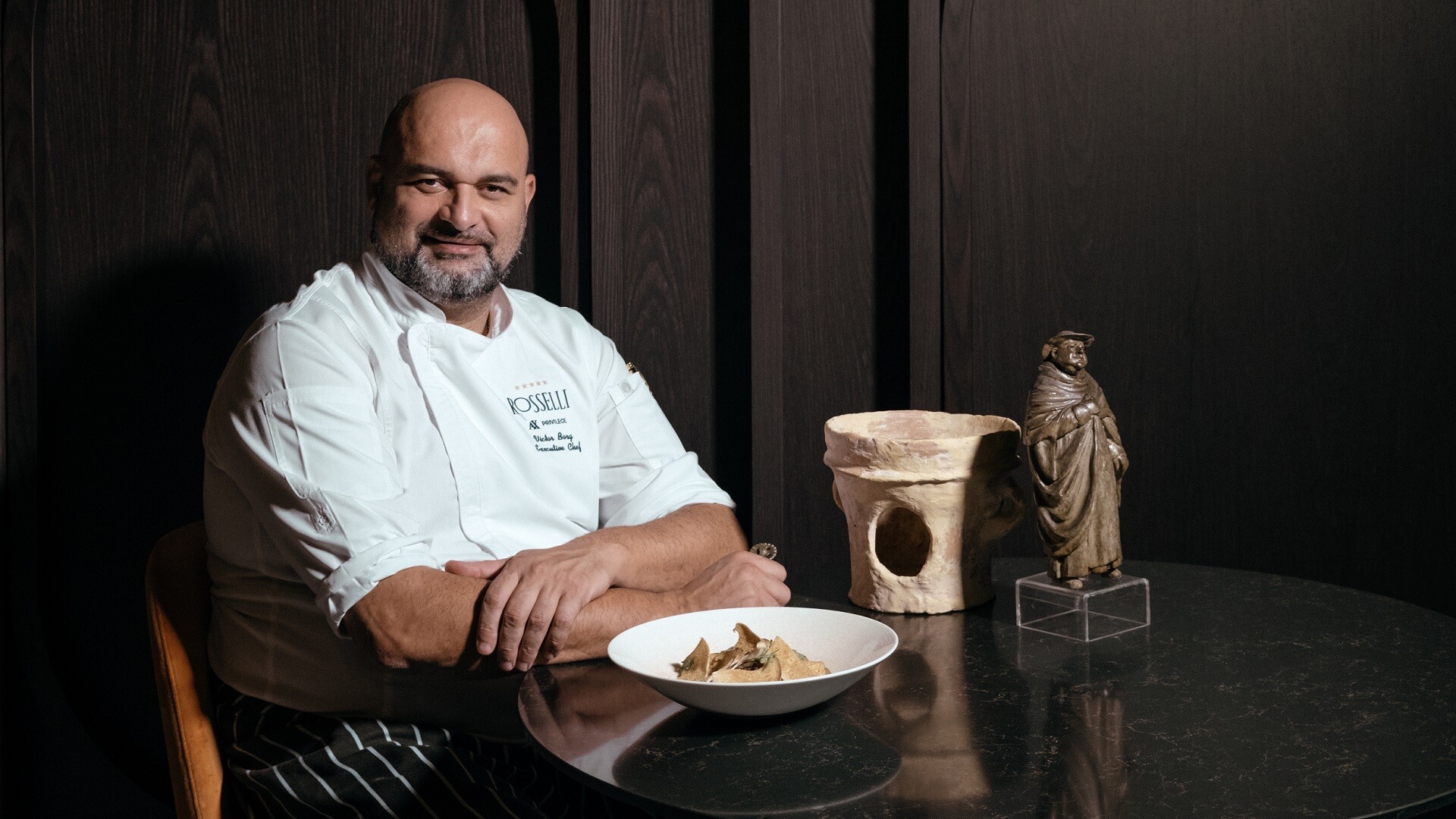Rosselli restaurant collaborates on Taste History Meets the Stars - Chef Victor Borg