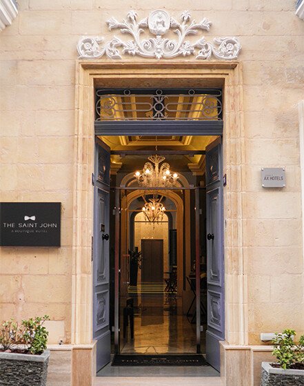 AX The Saint John Boutique Hotel in Valletta - Facade