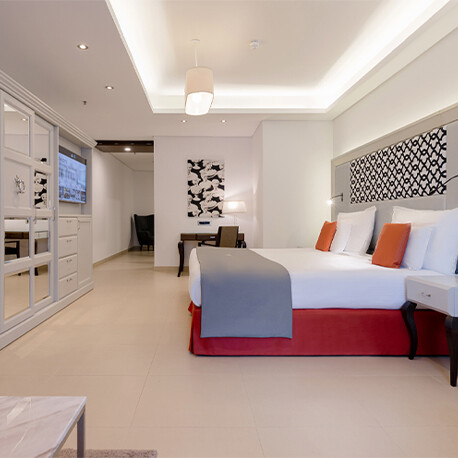 Family Room at 5-star AX The Palace Hotel in Sliema Malta