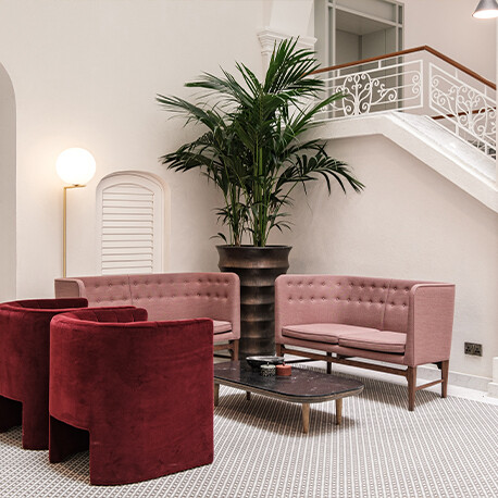 Lobby of Rosselli AX Privilege; 5-star Luxury Hotel in Valletta Malta