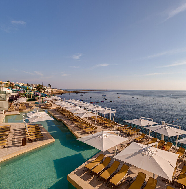 4-star AX Odycy all-inclusive resort in Qawra - Outdoor pool Malta