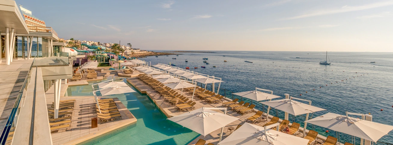 Outdoor Pool and Waterpark - AX ODYCY Qawra Malta