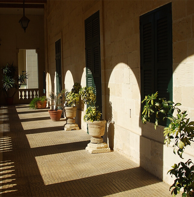AX Palazzo Capua bnb in Sliema Malta - Outdoor area
