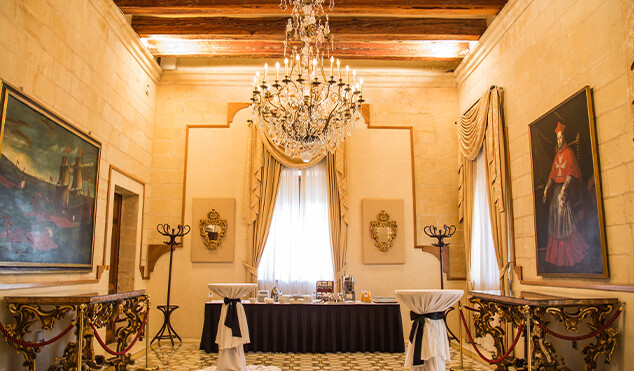 Weddings at AX Palazzo Capua in Sliema, Malta