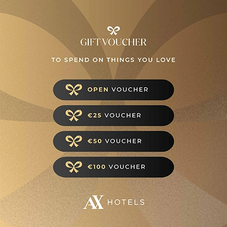 Gift Vouchers at AX Hotels Malta