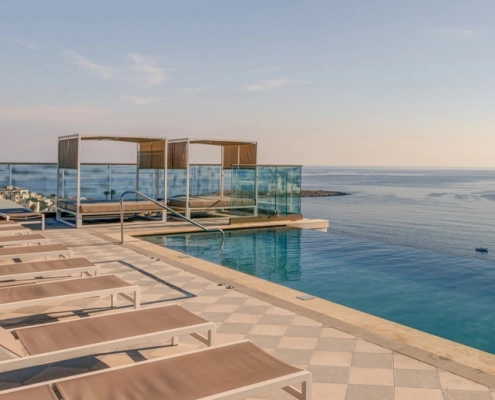 4-star AX Odycy all-inclusive resort in Qawra - Rooftop outdoor infinity pool Malta