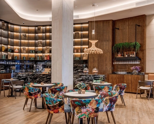 Espresso Cafe and Bar at AX ODYCY 4-star Hotel in Qawra Malta