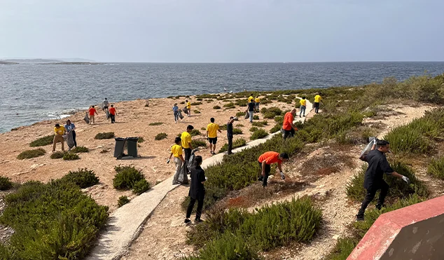 AX ODYCY Clean up for World Environment Day