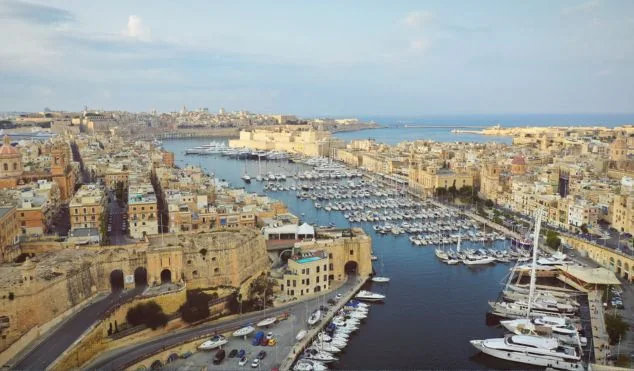 Aerial View of the Three Cities