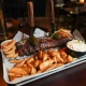 Ribs and rings combo at Penny Black Bar - AX The Victoria Hotel Sliema