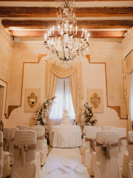 Wedding Set up at AX Palazzo Capua