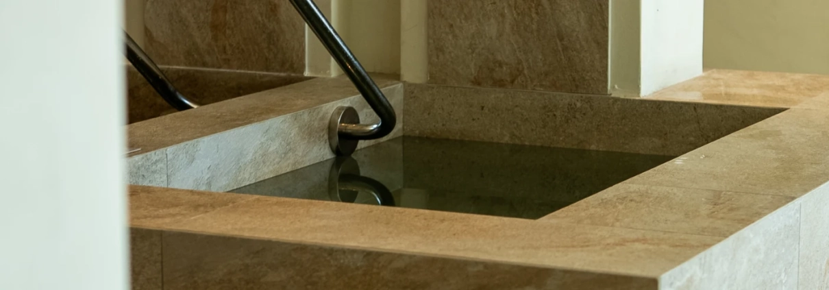 Thermal and biohacking space at Verdala Wellness Hotel in Malta