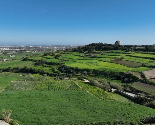 View of Rabat and Beyond - Verdala Wellness Hotel Malta