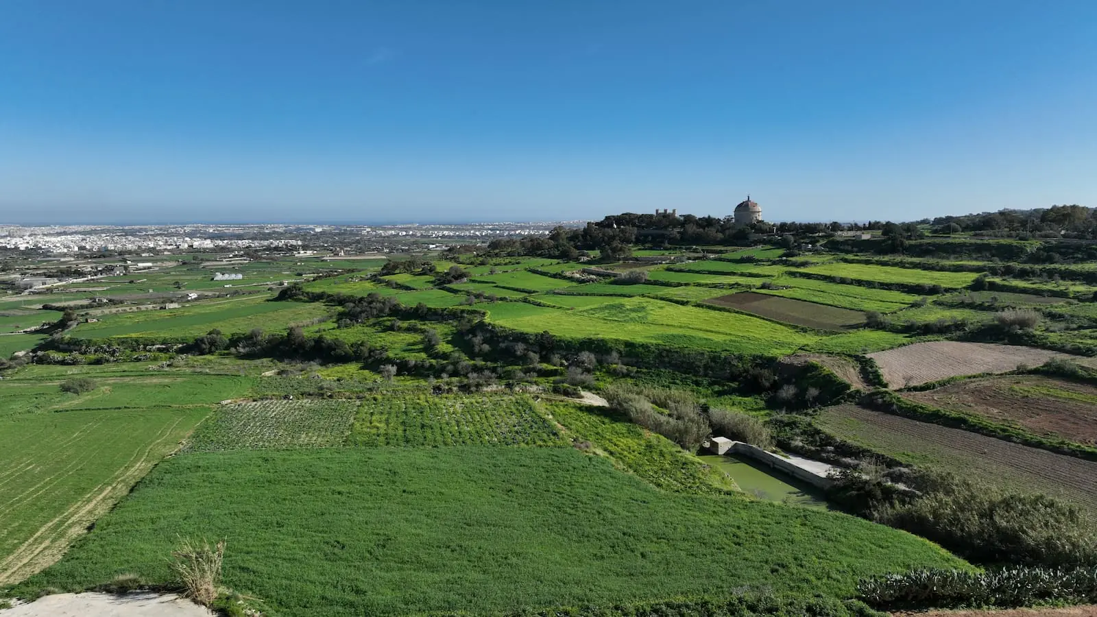 View of Rabat and Beyond - Verdala Wellness Hotel Malta