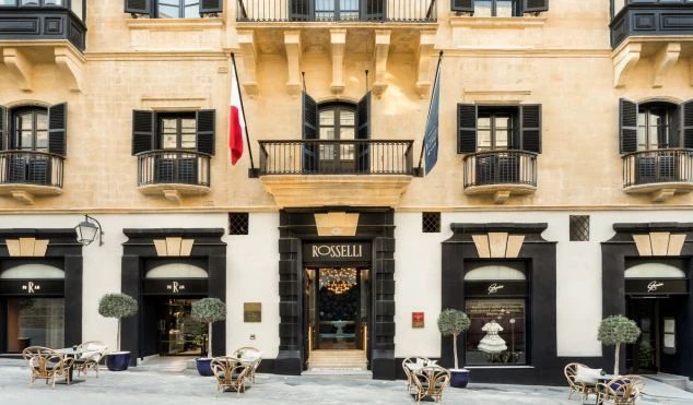 Holidays in Valletta - Rosselli AX Privilege Facade